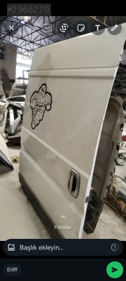 Fiat ducato sağ sürgülü kapı