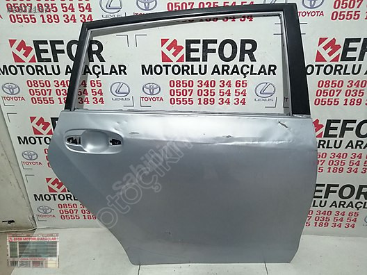 TOYOTA VERSO SAĞ ARKA KAPI ÇIKMA ORJİNAL PARÇA 2011-2017