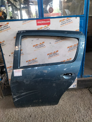 Dacia Sandero Çıkma Sol Arka Kapı Boş 2007-2012