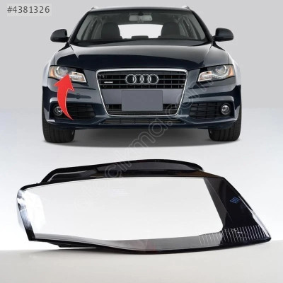 8K0941030X AUDİ A4 B8 KASA 2009-2012 FAR CAMI SAĞ