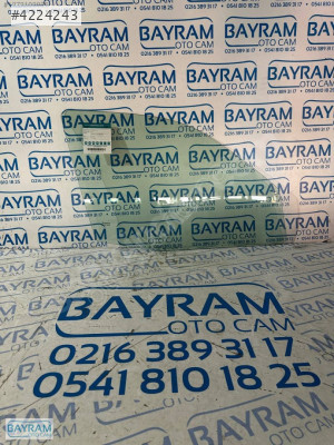 RENAULT SYMBOL 2 KAPI CAMI SAĞ 98-06