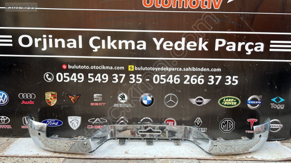 Vw amarok arka tampon nikelajı çıkma