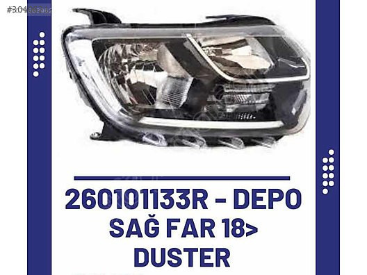DACİA DUSTER YENİ MODEL SAĞ FAR LEDLİ