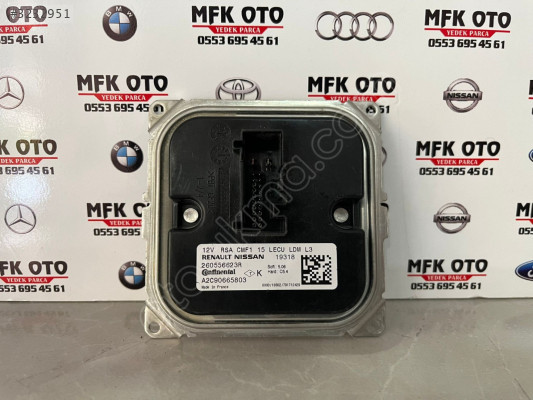 CLİO 4 CLİO 5 CAPTUR MEGANE 4 LED BEYNİ ORJİNAL 260556623R