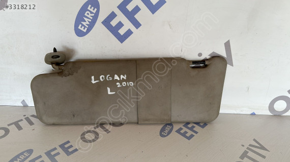 dacia logan 2010 sol güneşlik (son fiyat)