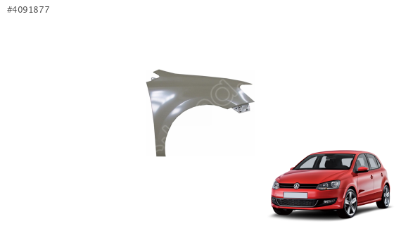 6R0821106F VW POLO 10-17 SAĞ ÇAMURLUK