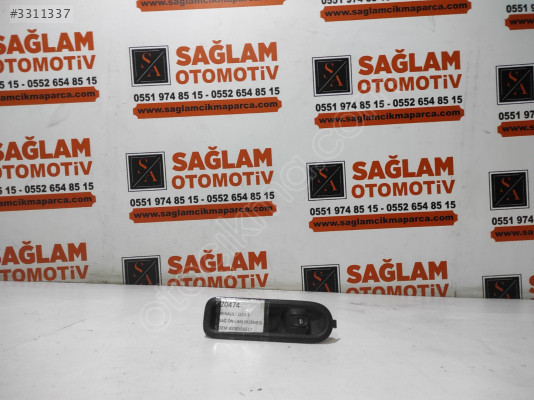 RENAULT CLİO-3 ÇIKMA SAĞ ÖN CAM DÜĞMESİ OEM; 8200356517