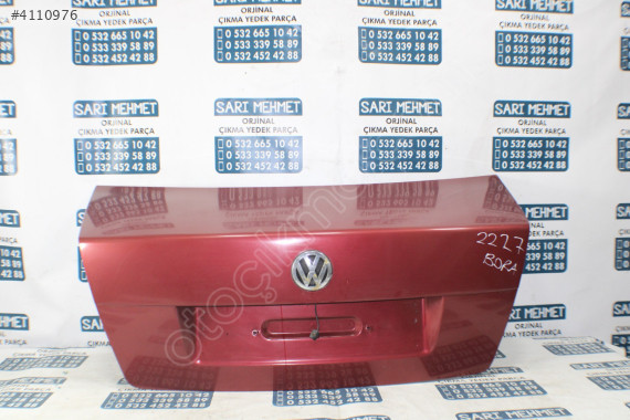 ÇIKMA VW BORA BAGAJ KAPAĞI 2227