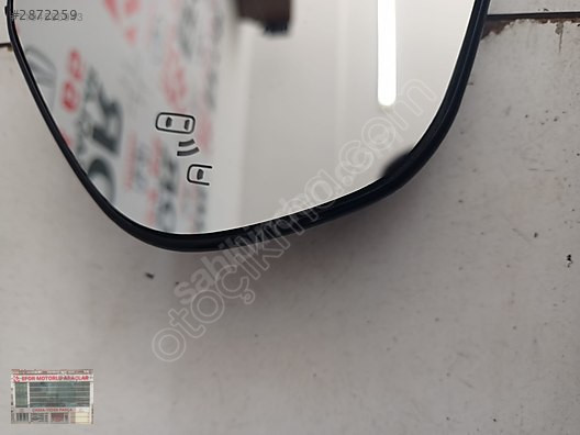 TOYOTA COROLLA ORJİNAL ÇIKMA SOL AYNA CAMI 19-22 OEM:87961-02L30