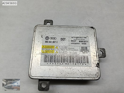 ASUDI A3 2009-2015 8K0941597 FAR BEYNİ ORJİNAK CIKMA