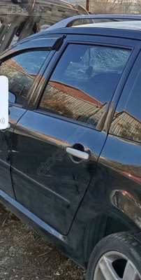 Peugeot 307 sol arka kapı siyah Station