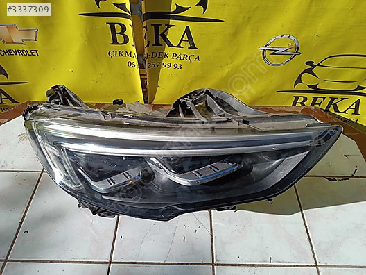 OPEL İNSİGNİA B SAĞ FAR ÇIKMA YEDEK PARÇA