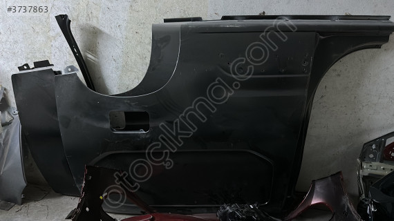 Citreon berlingo sol arka çamurluk sıfır orjinal kapakı kasa