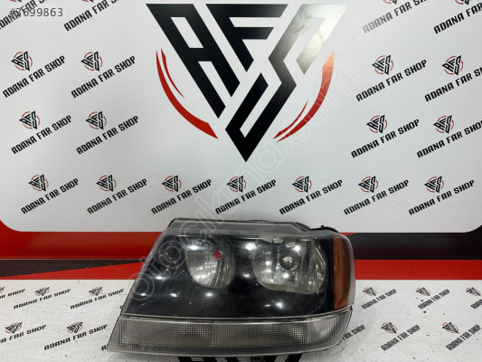 JEEP GRAND CHEROKEE SOL ÖN İÇİ SİYAH FAR ORJİNAL