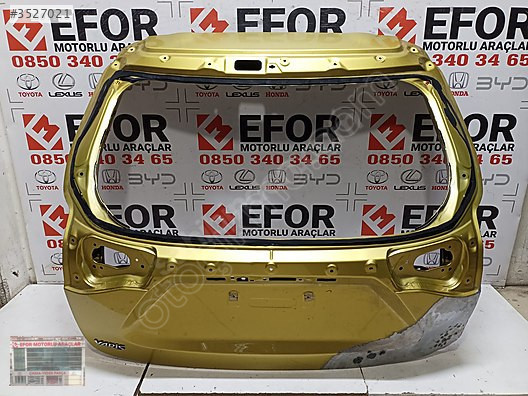TOYOTA YARİS CROSS ORJİNAL ÇIKMA BAGAJ KAPAK 23+