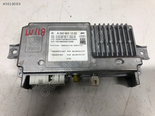 MERCEDES W118 CLA BLUETOOTH MODÜLÜ KAMERA BEYNİ A0009001222 ORJ