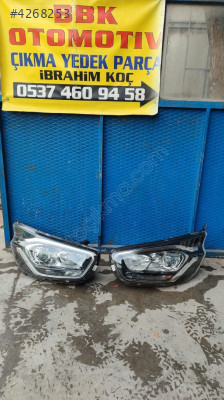 ford custom çıkma far LEDli mercekli orijinal