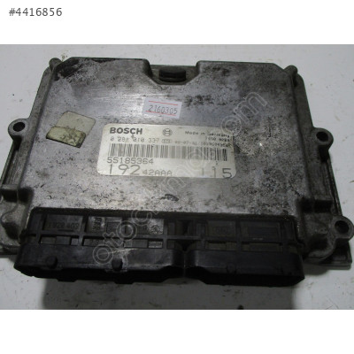 Fiat Stilo 1.9 Motor Beyni 0281010337 55185364