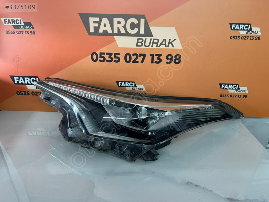TOYOTA C-HR FULL LED MERCEKLİ SOL FAR ORJİNAL
