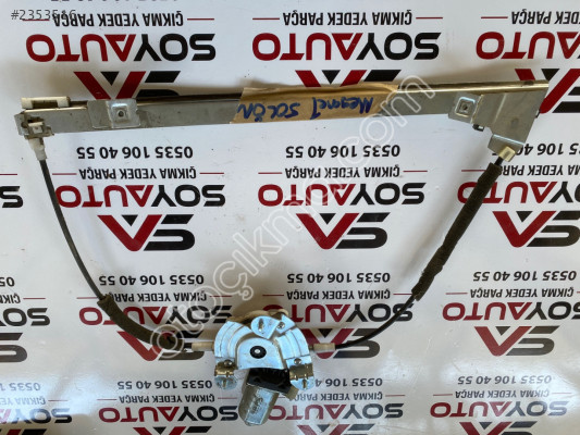 Megane 1 sol ön kapı cam kirkosu Orjinal çıkma