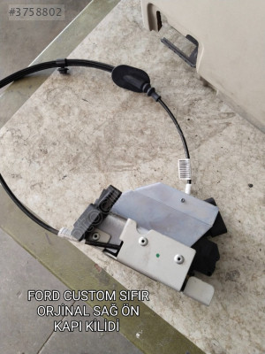FORD CUSTOM SIFIR ORJİNAL SAĞ ÖN KAPI KİLİDİ BK21V219A64AK