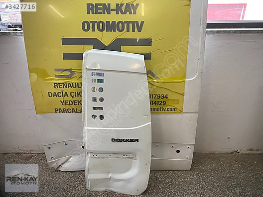 DACİA DOKKER SAĞ ARKA BAGAJ KAPAĞI ORJ RENKAY OTO KOCAELİ