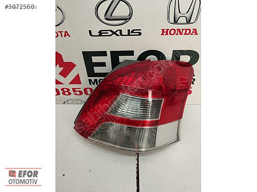 TOYOTA YARIS SIFIR STOP DIŞ SAĞ LEDLİ 09-11 OEM NO: 81551-0D251