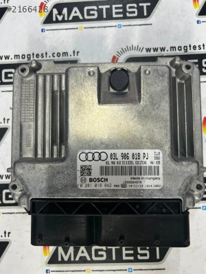 03L906018PJ 03L906018ES 0281018842 AUDİ A3 MOTOR BEYNİ