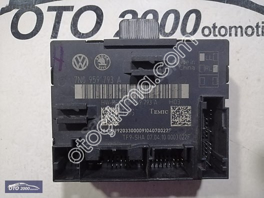 7N0959793A SKODA SUPERB B6 KAPI KONTROL MODÜLÜ
