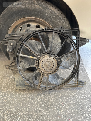 Renault clio 2 symbol fan fan davlumbazı fan motoru komple
