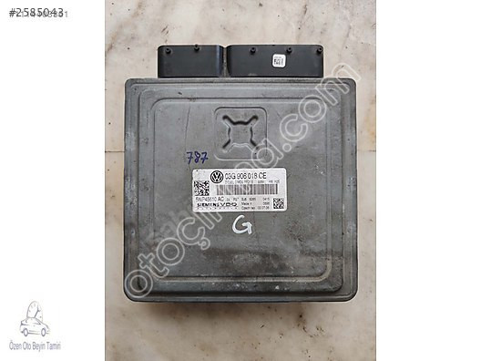 Volkswagen Passat 2.0 TDI Motor Beyni 03G906018CE - 5WP45610