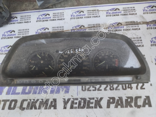 MERCEDES W126 560 KM SAATİ