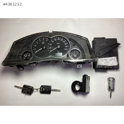 Opel Meriva Motor Beyni Komple Seti 112500-0166 897350-9488