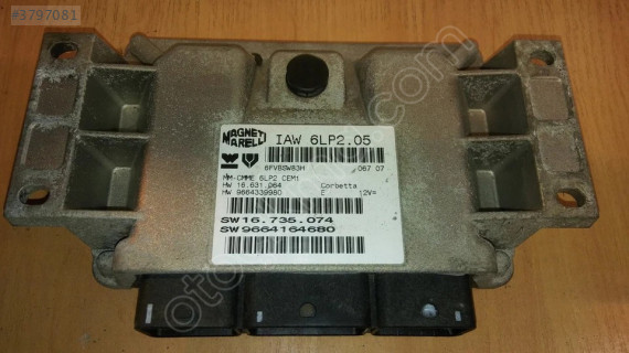 Citroen C4 1.4 Motor Beyni / IAW 6LP2.05 HW / 9664339980 / 96641
