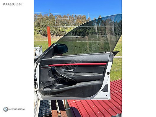 BMW F32 GT SAĞ ÖN KAPI CAMI ÇIKMA ORJİNAL