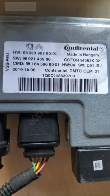 PEUGEOT CİTROEN 308 C3 C4 START STOP BEYNİ 9692146980