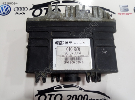 6K0906030B SEAT İBİZA 1.6 MOTOR BEYNİ ÇIKMA