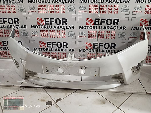 TOYOTA COROLLA ÖN TAMPON ÇIKMA ORİJİNAL PARÇA 2013-2018