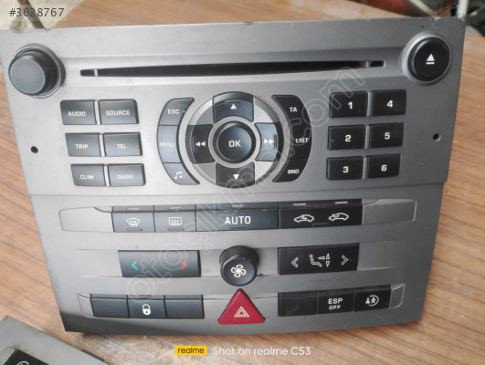 407 PEUGEOT KLİMA KONTROL PANELİ