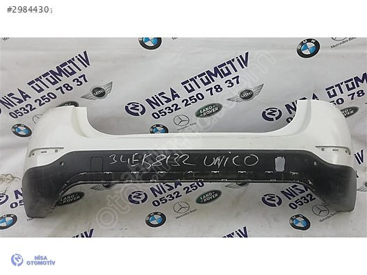 BMW X1 E84 KASA ARKA TAMPON ORJ ÇIKMA 51127303801