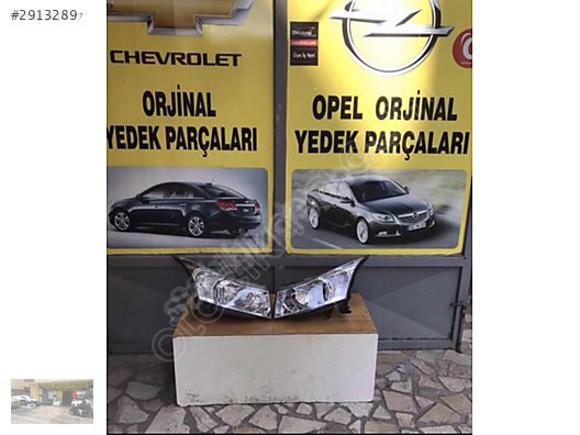 Chevrolet cruze sağ sol takım farlar ORJİNAL OTO OPEL
