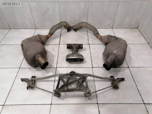PORSCHE BOXSTER CAYMAN EGZOZ KOMPLE EGZOZ UCU  98711125300