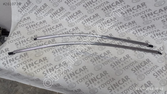 TOYOTA COROLLA 2019 2024 SAĞ ÖN ARKA KAPI ÇITASI ÇIKMA ORJİNAL