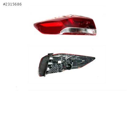 Hyundai Elantra Dış Sol Stop Lambası Ledli 2016-2018