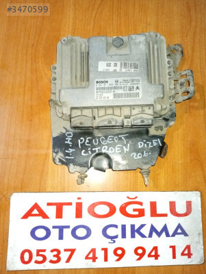 Peugeot 206 ateşleme beyni hd 1.4 2004-2008