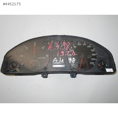 Audi A4 Kilometre Saati Gösterge Paneli 8D0919034A