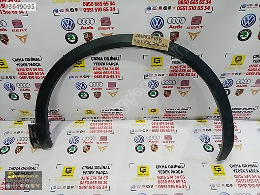 VOLKSWAGEN T-ROC R-LİNE SAĞ ÖN ÇAMURLUK DODİĞİ OEM2ga853718b