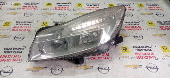 OPEL İNSİGNİA A MAKYAJSIZ SOL FAR ÇIKMA SÖKME YEDEK PARÇA