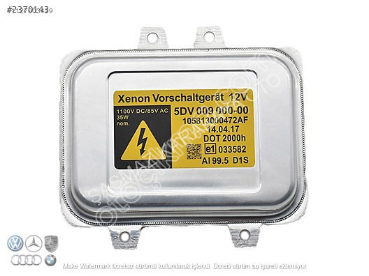 5M0907391 VW Touareg FL 2006-2007 FAR BEYNİ