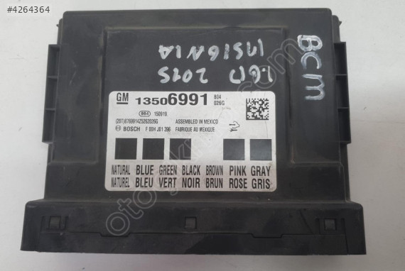 opel insignia 2015 1.6 cdti bcm beyni/modülü (son fiyat)